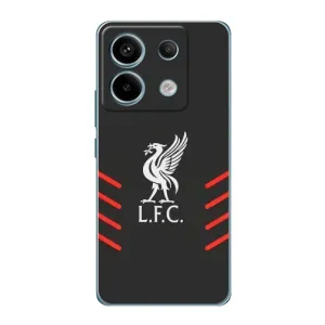 Силиконовые Чехлы принт Футбол на Xiaomi Redmi Note 13 Pro (4G) (Эмблема Liverpool)