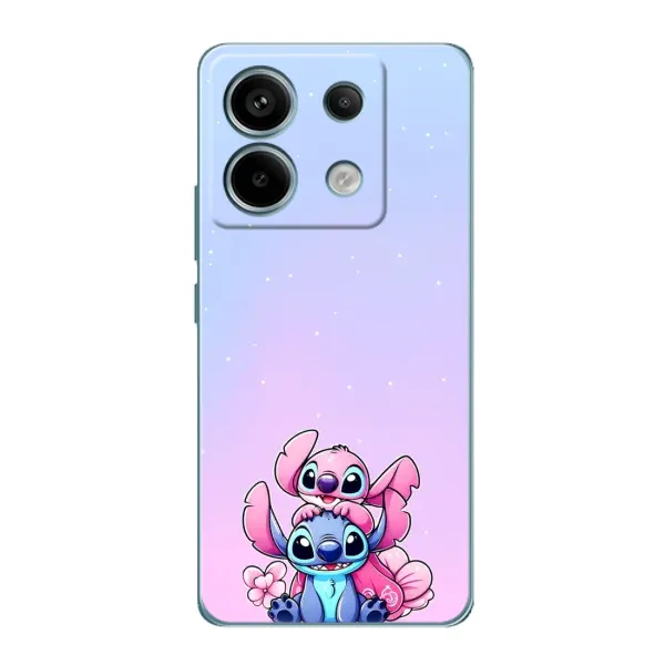Чехол с рисунком «Энджл и Стич» для Xiaomi Redmi Note 13 Pro Чехол с рисунком «Энджл и Стич» для Xiaomi Redmi Note 13 Pro