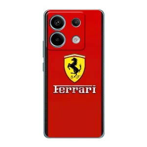Силиконовый бампер с картинкой машины на Xiaomi Redmi Note 13 Pro (4G)