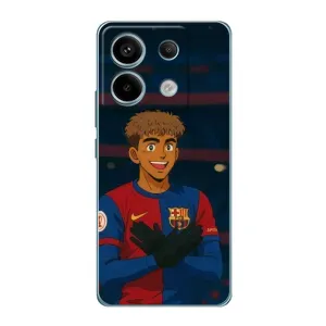 Чехол Ламин Ямаль на Редми Нот 13 Про (4G) (Футболист Ямаль)