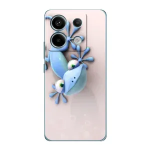 Чехлы с изображением разных животных для Xiaomi Redmi Note 13 Pro (Геккон)