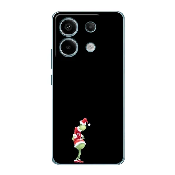 Чехол с рисунком «Гринч на чорном» для Xiaomi Redmi Note 13 Pro Чехол с рисунком «Гринч на чорном» для Xiaomi Redmi Note 13 Pro
