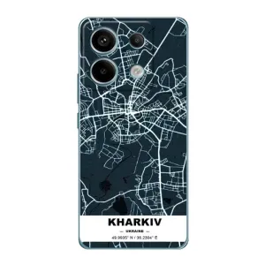 Чехлы силиконовые (Город Харьков) на Редми Нот 13 Про (4G) (Харьков)
