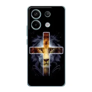 Чохли для Редмі Нот 13 Про (4G) (Хрест Ісуса) (Ісус Лев)