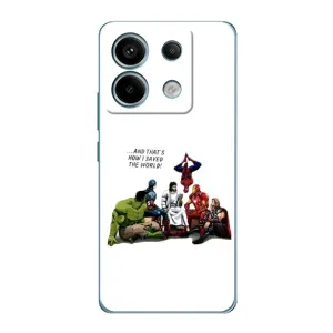 Чохли для Xiaomi Redmi Note 13 Pro (4G) (Для Християн) (Ісус супергерой)