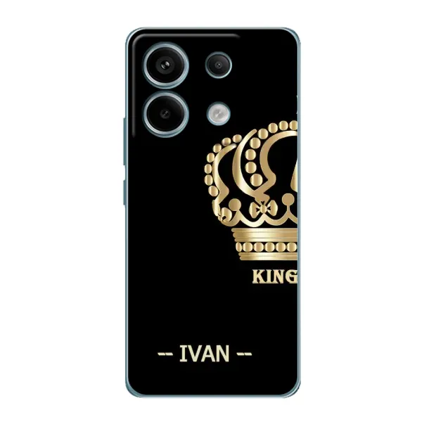 Чехол с рисунком «IVAN» для Xiaomi Redmi Note 13 Pro Чехол с рисунком «IVAN» для Xiaomi Redmi Note 13 Pro