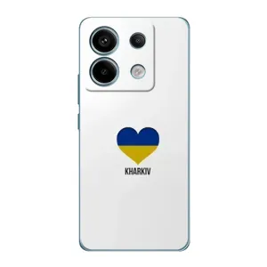 Чехлы силиконовые (Город Харьков) на Редми Нот 13 Про (4G) (Kharkiv)