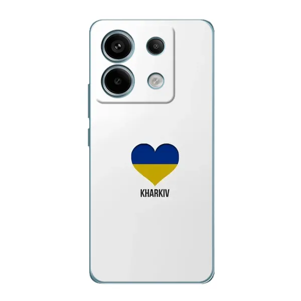 Чехол с рисунком «Kharkiv» для Xiaomi Redmi Note 13 Pro Чехол с рисунком «Kharkiv» для Xiaomi Redmi Note 13 Pro