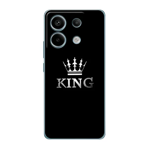 Чехол с рисунком «KING» для Xiaomi Redmi Note 13 Pro Чехол с рисунком «KING» для Xiaomi Redmi Note 13 Pro
