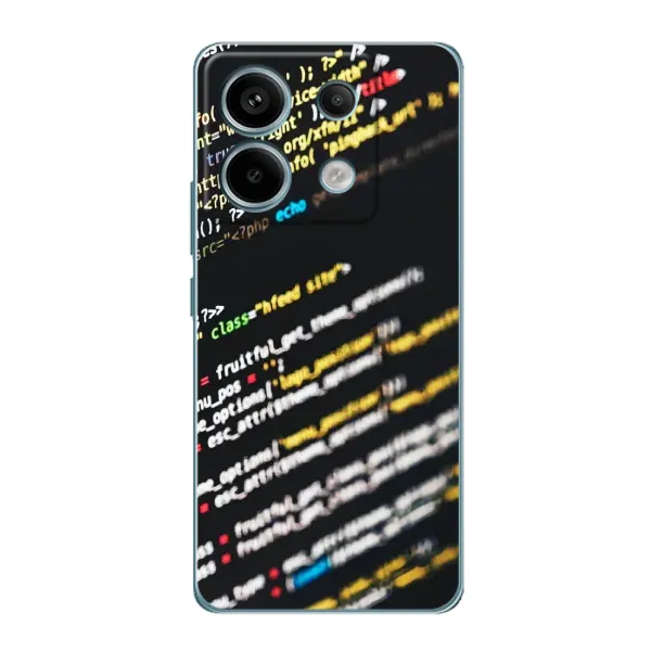 Чехол с рисунком «Код» для Xiaomi Redmi Note 13 Pro Чехол с рисунком «Код» для Xiaomi Redmi Note 13 Pro
