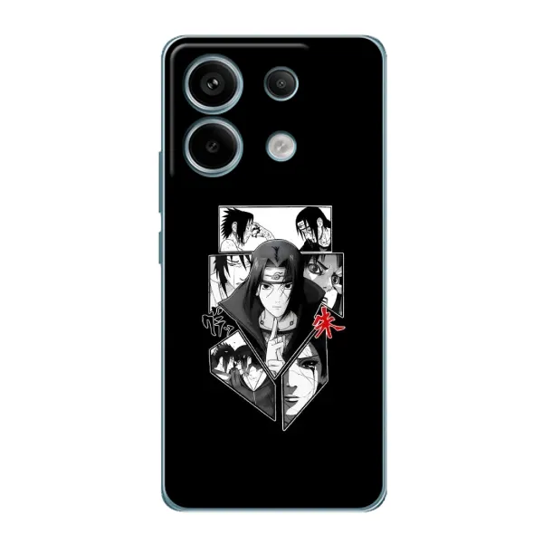Чехол с рисунком «Коллаж Итачи» для Xiaomi Redmi Note 13 Pro Чехол с рисунком «Коллаж Итачи» для Xiaomi Redmi Note 13 Pro