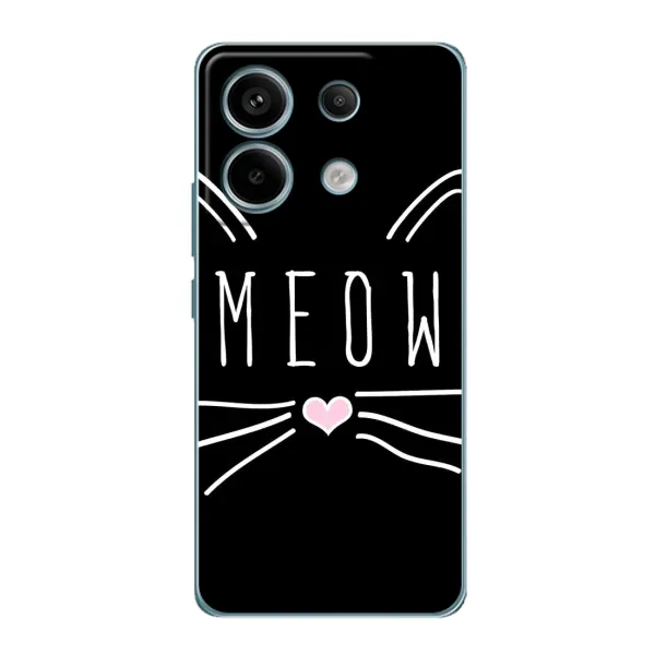 Чехол с рисунком «КОТИК MEOW» для Xiaomi Redmi Note 13 Pro Чехол с рисунком «КОТИК MEOW» для Xiaomi Redmi Note 13 Pro
