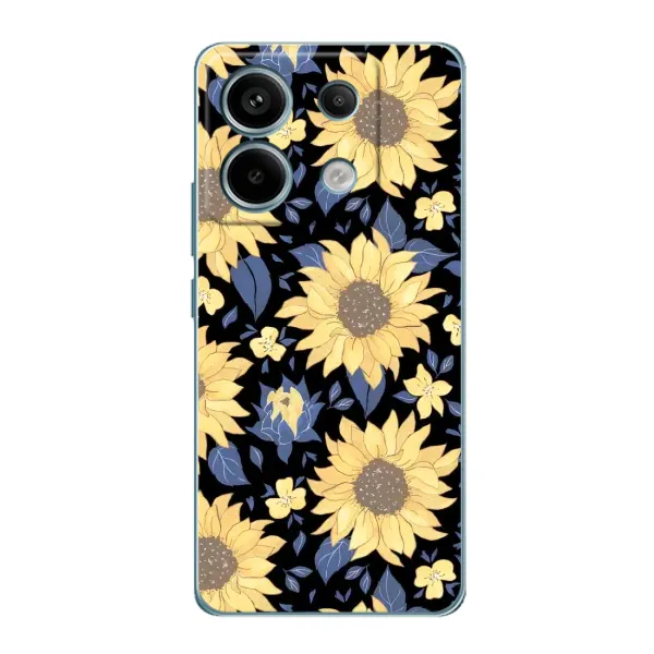 Чехол с рисунком «красивые цветы» для Xiaomi Redmi Note 13 Pro