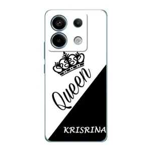 Именные Женские Чехлы для Xiaomi Redmi Note 13 Pro (4G) (KRISTINA)