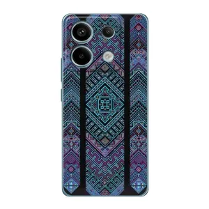 Силиконовый Чехол на Xiaomi Redmi Note 13 Pro (4G) (Крутой орнамент)