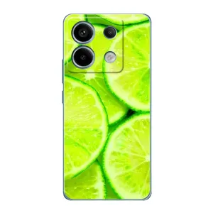 Чохол з зображенням смачної їжі для Xiaomi Redmi Note 13 Pro (Лайм)