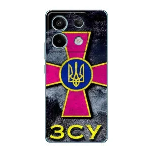 ЗСУ Чехлы (TPU) для Xiaomi Redmi Note 13 Pro (4G) (Лого ЗСУ)