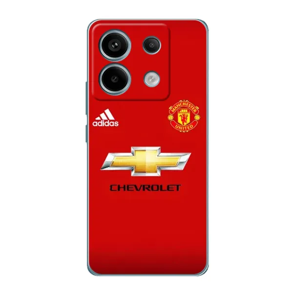 Чехол с рисунком «Man United» для Xiaomi Redmi Note 13 Pro