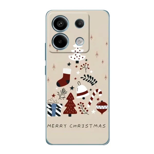 Чехол с рисунком «Merry Christmas» для Xiaomi Redmi Note 13 Pro Чехол с рисунком «Merry Christmas» для Xiaomi Redmi Note 13 Pro