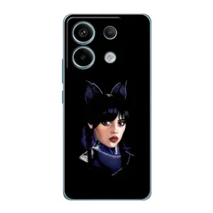 Чехлы с принтом Уэнсдей на Xiaomi Redmi Note 13 Pro (Милая Уэнсдей)