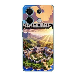 Чохол майнкрафт для Xiaomi Redmi Note 13 Pro (4G) (MINECRAFT)