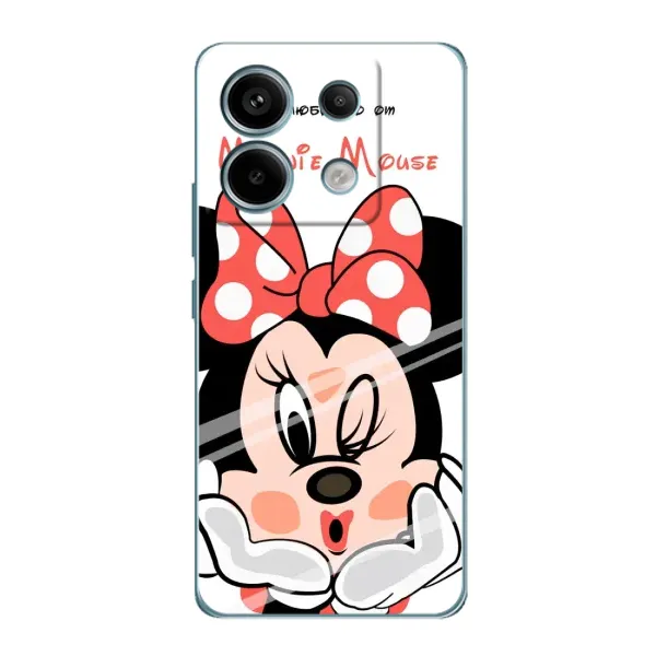 Чехол с рисунком «Minni Mouse» для Xiaomi Redmi Note 13 Pro Чехол с рисунком «Minni Mouse» для Xiaomi Redmi Note 13 Pro