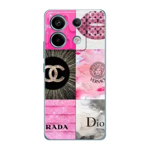 Чохол (Dior, Prada, YSL, Chanel) для Xiaomi Redmi Note 13 Pro (Модніца)