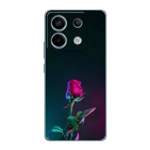 Чохли з принтом Троянд для Xiaomi Redmi Note 13 Pro (4G) (Нічна троянда)