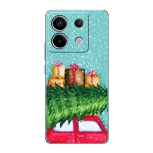 Чехол Новогодняя Елка на Xiaomi Redmi Note 13 Pro (4G) (Новогодние подарки)
