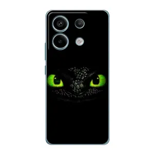 Чехол дракон Беззубик для Xiaomi Redmi Note 13 Pro (Глаза Беззубика)