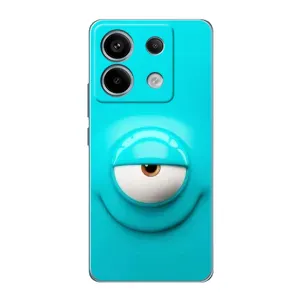 Силиконовые Чехлы (смешные стикеры) для Xiaomi Redmi Note 13 Pro (Одноглазик)