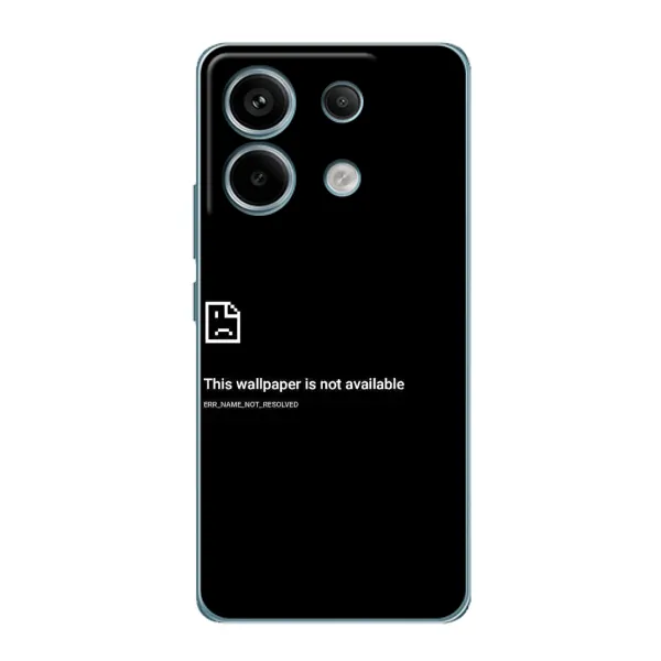 Чехол с рисунком «Ошибка» для Xiaomi Redmi Note 13 Pro Чехол с рисунком «Ошибка» для Xiaomi Redmi Note 13 Pro