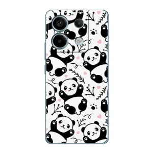 Чехлы с Пандами на Xiaomi Redmi Note 13 Pro (4G) (Пандочки)