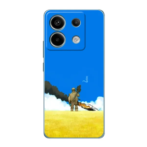 Чехол с рисунком «Попадание» для Xiaomi Redmi Note 13 Pro Чехол с рисунком «Попадание» для Xiaomi Redmi Note 13 Pro