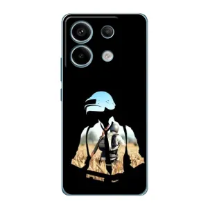 Чохол з картинкою "Герой Pubg" на Xiaomi Redmi Note 13 Pro (Пубг мен)