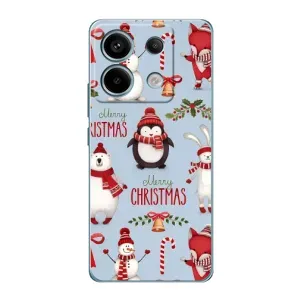 Чехол Санта Клаус для Xiaomi Redmi Note 13 Pro (4G) (Рождественский)
