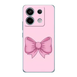 Чохол банти для Xiaomi Redmi Note 13 Pro (Рожевий бантик)