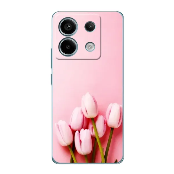 Чехол с рисунком «Розовые тюльпаны» для Xiaomi Redmi Note 13 Pro Чехол с рисунком «Розовые тюльпаны» для Xiaomi Redmi Note 13 Pro
