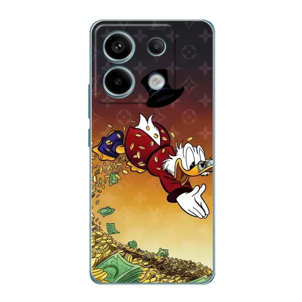 Чехол с рисунком «Скрудж Луи Виттон» для Xiaomi Redmi Note 13 Pro