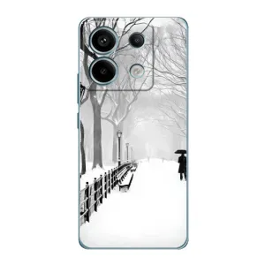Чехлы на Новый Год Xiaomi Redmi Note 13 Pro (4G) (Снегом замело)
