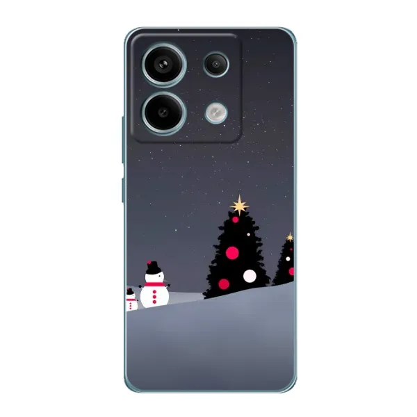 Чехол с рисунком «Снеговички» для Xiaomi Redmi Note 13 Pro Чехол с рисунком «Снеговички» для Xiaomi Redmi Note 13 Pro