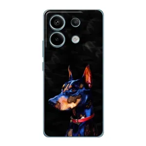 Бампер для Xiaomi Redmi Note 13 Pro (4G) с картинкой "Песики" (Собака Мопс)