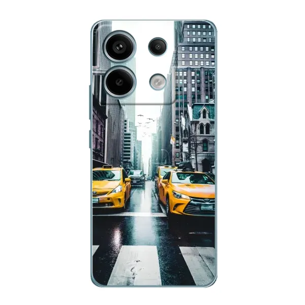 Чехол с рисунком «Такси» для Xiaomi Redmi Note 13 Pro Чехол с рисунком «Такси» для Xiaomi Redmi Note 13 Pro