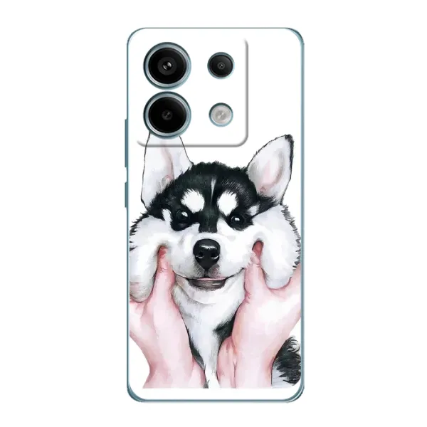 Чехол с рисунком «Собака Хаски» для Xiaomi Redmi Note 13 Pro Чехол с рисунком «Собака Хаски» для Xiaomi Redmi Note 13 Pro