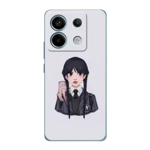 Чехлы с принтом Уэнсдей на Xiaomi Redmi Note 13 Pro (Вещь Венсдей)