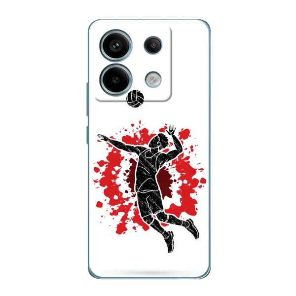 Чехол с рисунком «Волейболист» для Xiaomi Redmi Note 13 Pro Чехол с рисунком «Волейболист» для Xiaomi Redmi Note 13 Pro