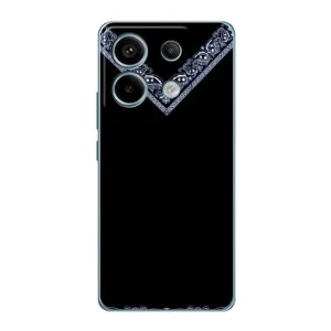 Силиконовый Чехол на Xiaomi Redmi Note 13 Pro (4G) (Воротник вышиванки)