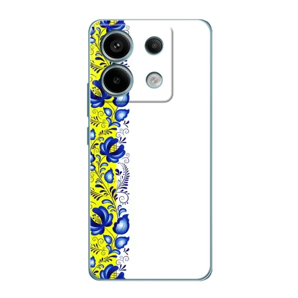 Чехол с рисунком «Желто-синяя вышиванка» для Xiaomi Redmi Note 13 Pro Чехол с рисунком «Желто-синяя вышиванка» для Xiaomi Redmi Note 13 Pro