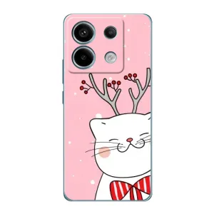 Чехол на тематику: Коты для Xiaomi Redmi Note 13 Pro (Зимний кот)