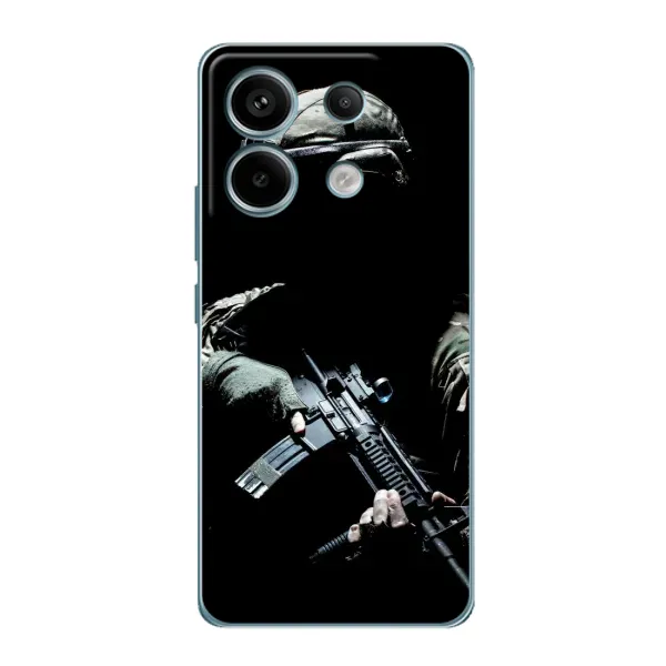 Чехол с рисунком «ЗСУ снайпер» для Xiaomi Redmi Note 13 Pro Чехол с рисунком «ЗСУ снайпер» для Xiaomi Redmi Note 13 Pro